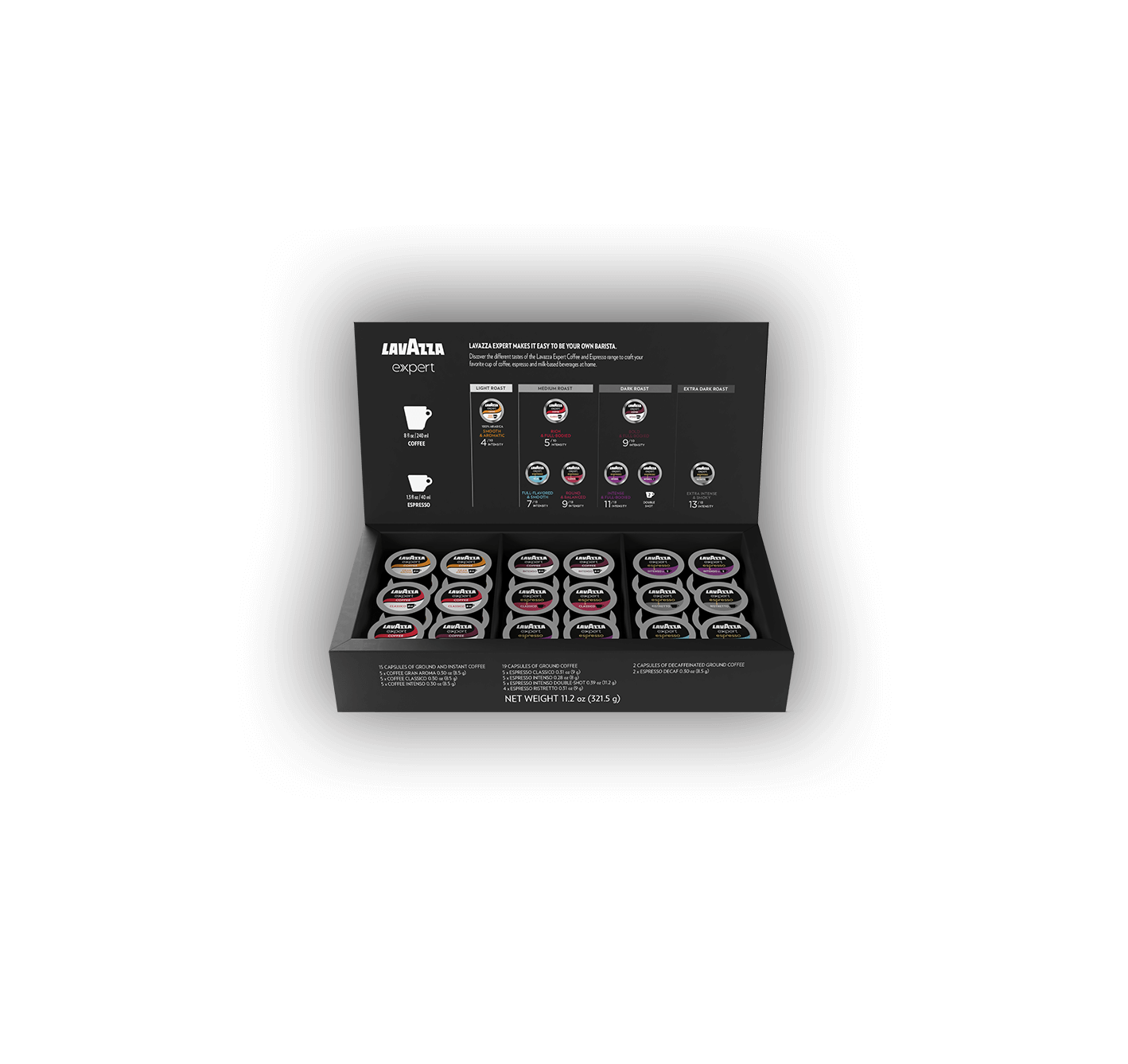 Variety Pack Coffee Expert Capsules Lavazza